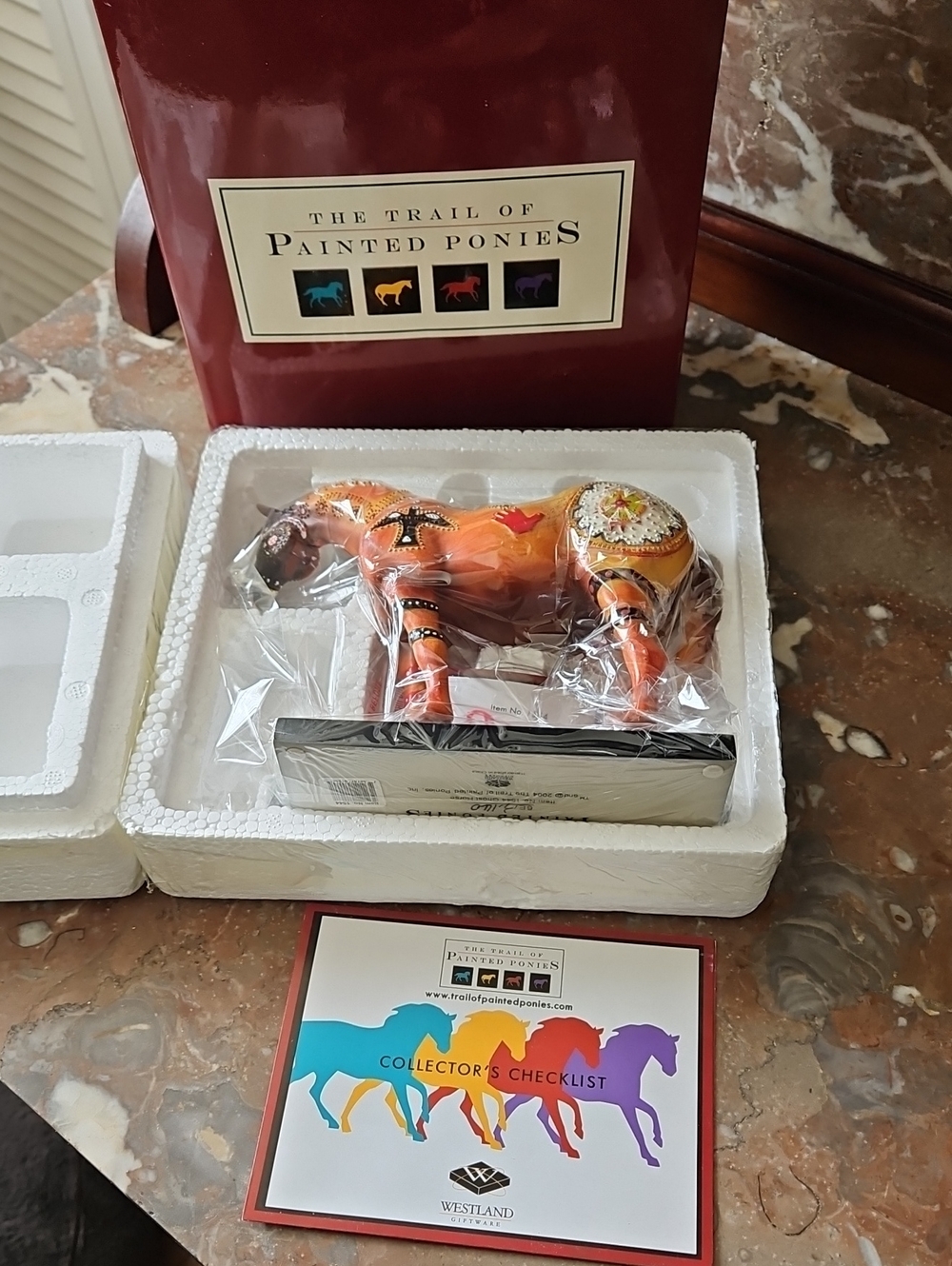 NWT Vintage 2004 Trails Of Painted Ponies #1544 Ghost Horse #6E/3140